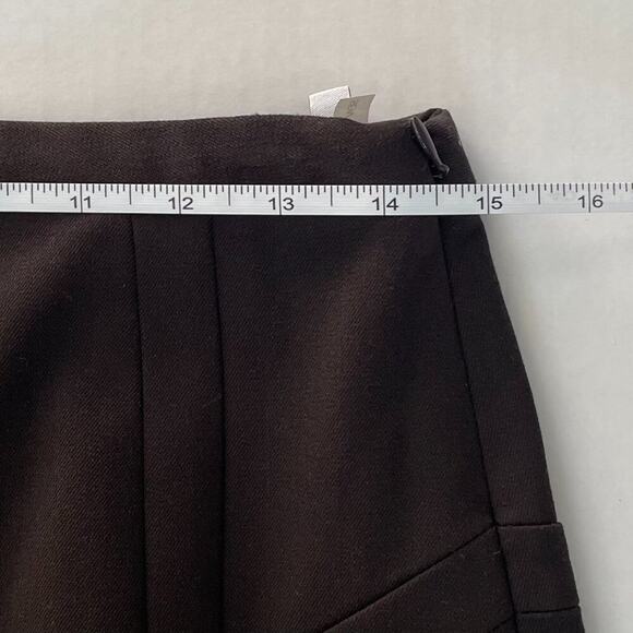 Express Design Studio Brown Pencil Skirt, Classic, Capsule Wardrobe Basic, 6 - Picture 13 of 14
